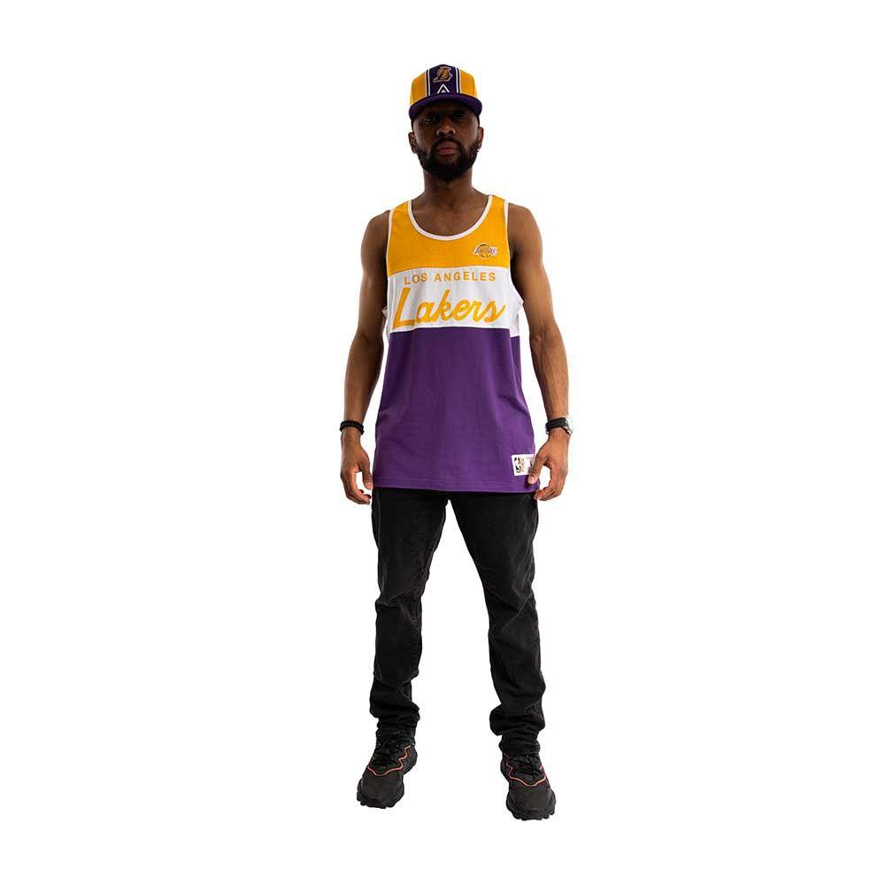 Polera Los Angeles Lakers Tank Top Mitchell And Ness-5