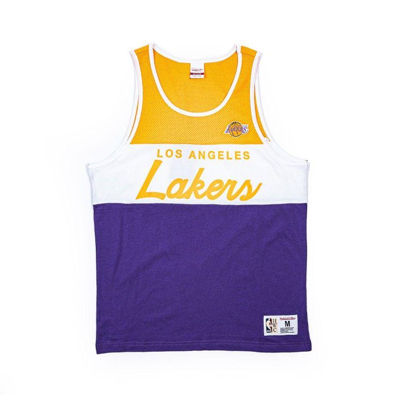 Polera Los Angeles Lakers Tank Top Mitchell And Ness-6