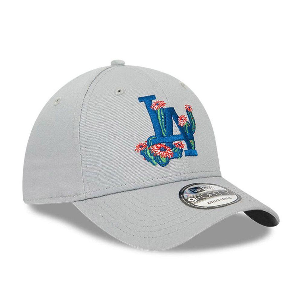 Jockey New Era Flower Icon Dodgers 9Forty Verde Oscuro-2