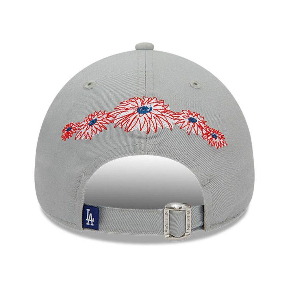 Jockey New Era Flower Icon Dodgers 9Forty Verde Oscuro-3