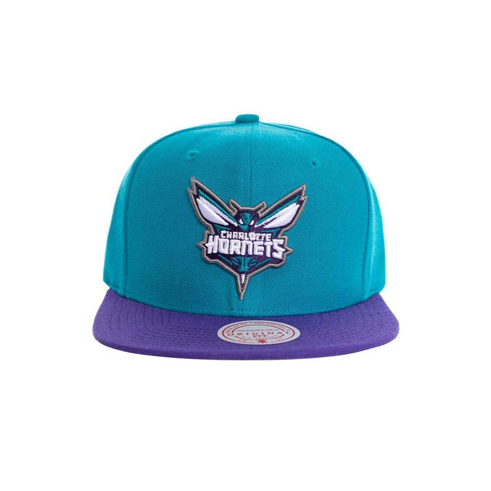 Gorro Snapback Charlotte Hornets Calipso Mitchell and Ness-0