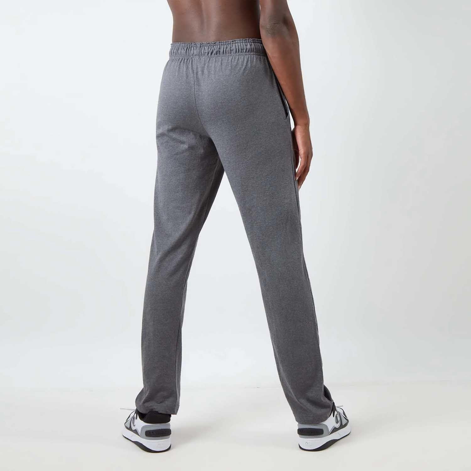 Jogger Hombre Champion Lightweight Open Bottom Gris-1