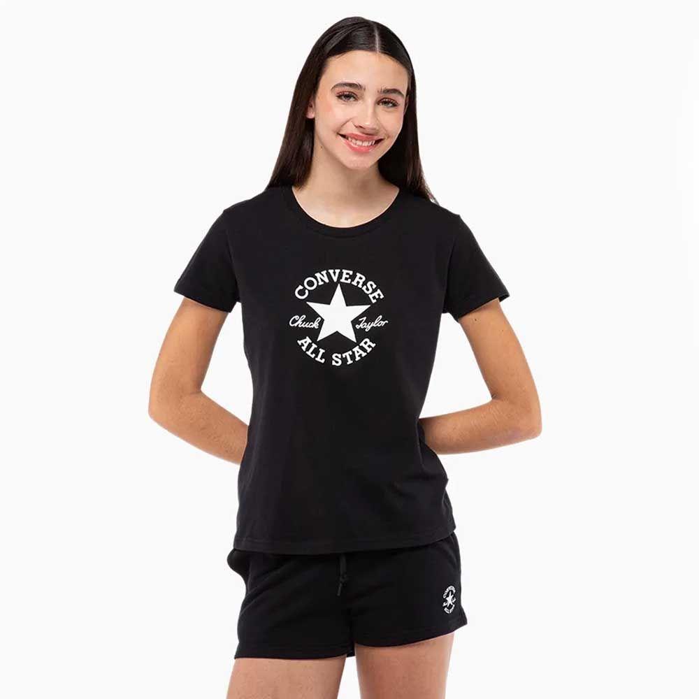 Polera Mujer Big Chuck Mujer Converse Negro-0