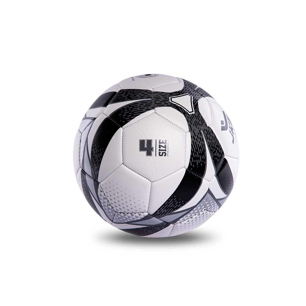 Balón Futbolito N4 OrbitPulse Negro Gris Jks-3