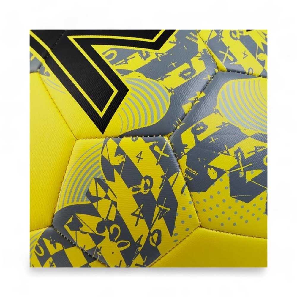 Balon Futbol Calcio T5 (Amarillo/Negro/Gris)-5