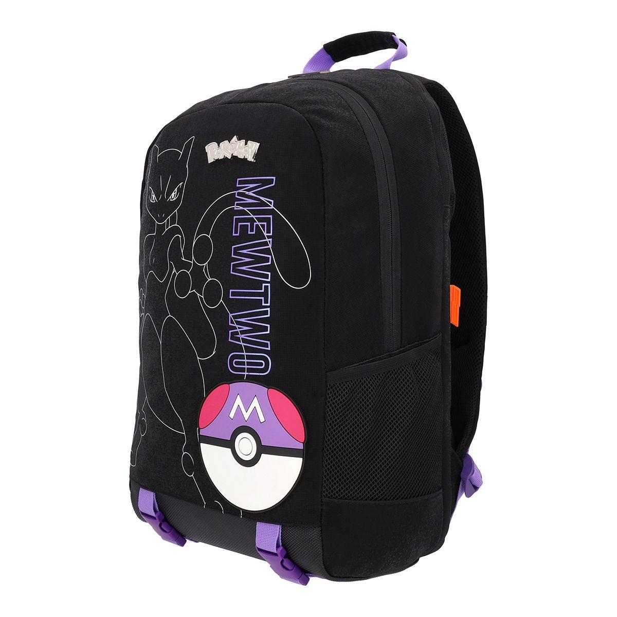 Mochila Pokemón Mewto Edición Limitada Negro 17L-6