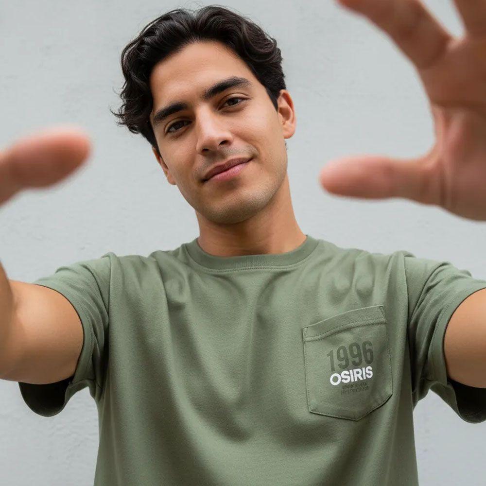 Polera Hombre Osiris Bear Verde-2