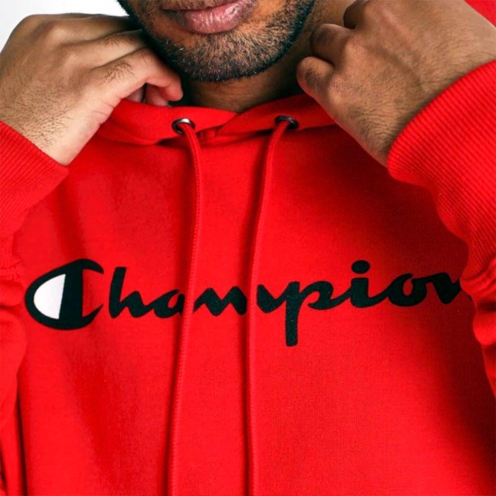 Poleron Hombre Hoodie Champion Rojo-2