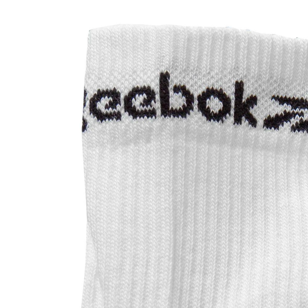 Calcetines Tripack Reebok Training TE Mid Crew Sock Unisex Blancos-1