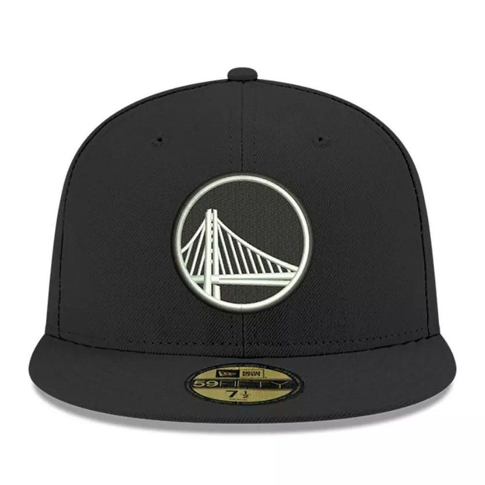 Gorra New Era 59FIFTY Golden State Warriors NBA Clásicos Negra – Original-0