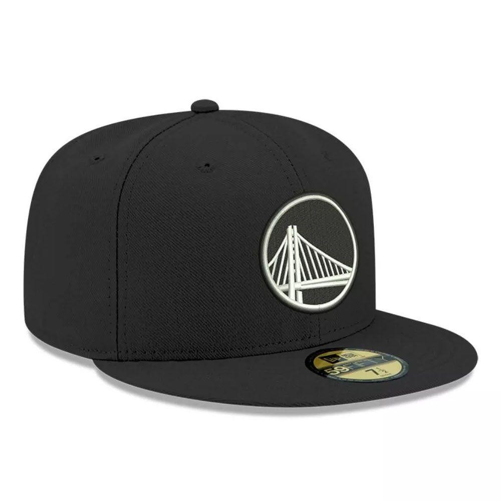 Gorra New Era 59FIFTY Golden State Warriors NBA Clásicos Negra – Original-1