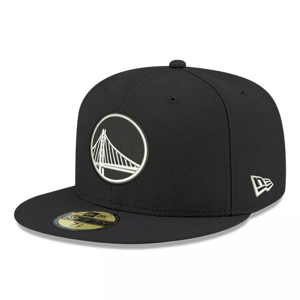 Gorra New Era 59FIFTY Golden State Warriors NBA Clásicos Negra – Original-2