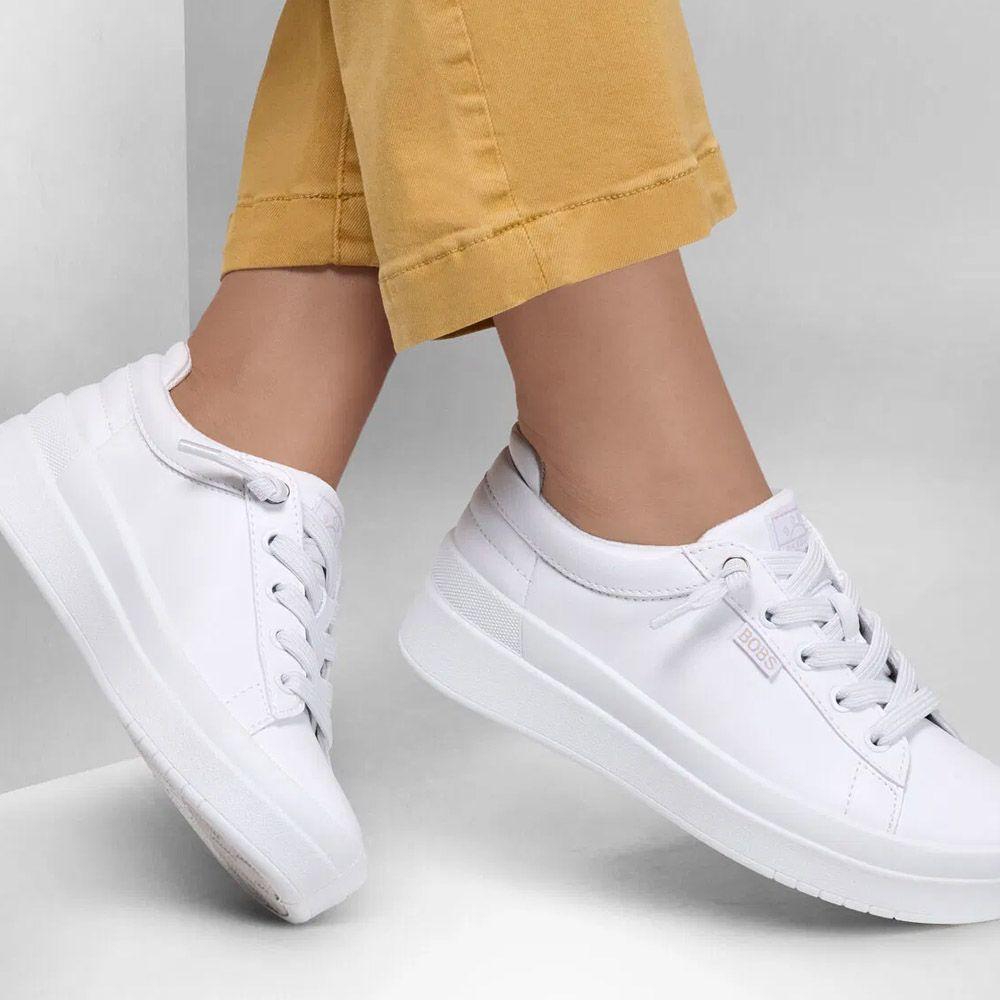 Zapatillas Urbanas Skechers Mujer D'Vine Sky - Main Step 114581-WHT-4