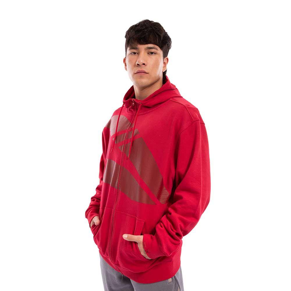 Polerón Cac1ke Full Zipper Rojo-3