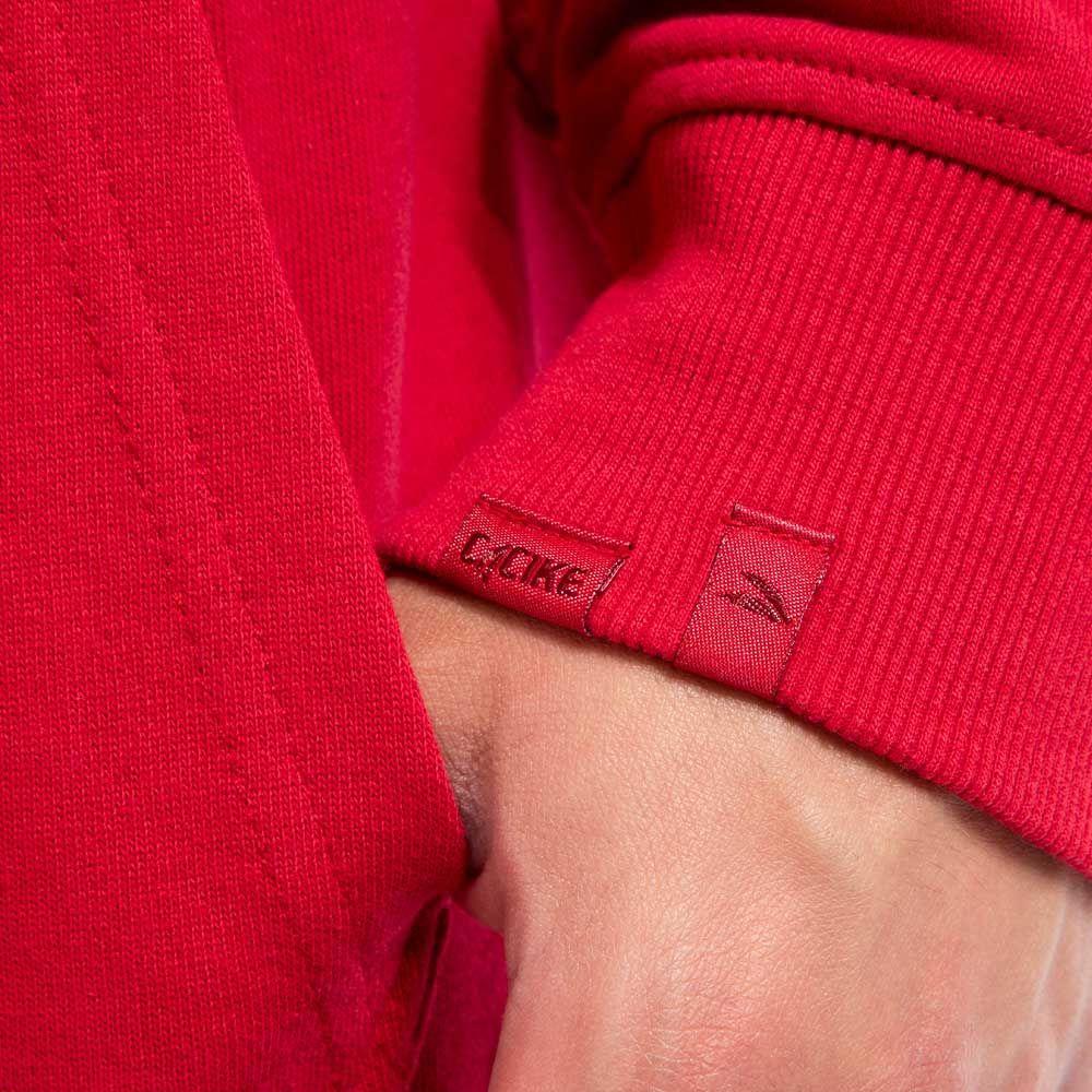Polerón Cac1ke Full Zipper Rojo-4