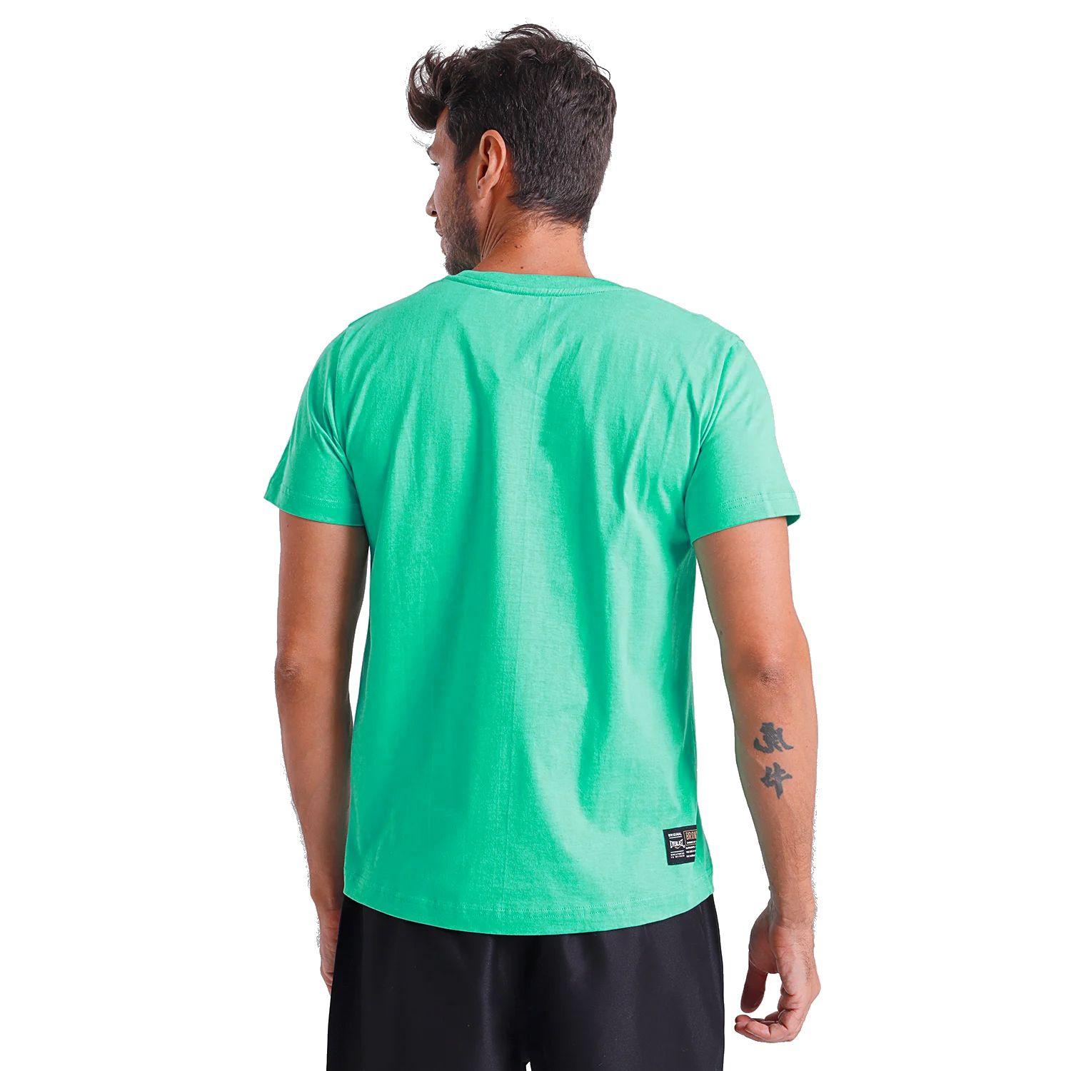 Polera Hombre Algodón Verde Menta Philadelphia Everlast-1