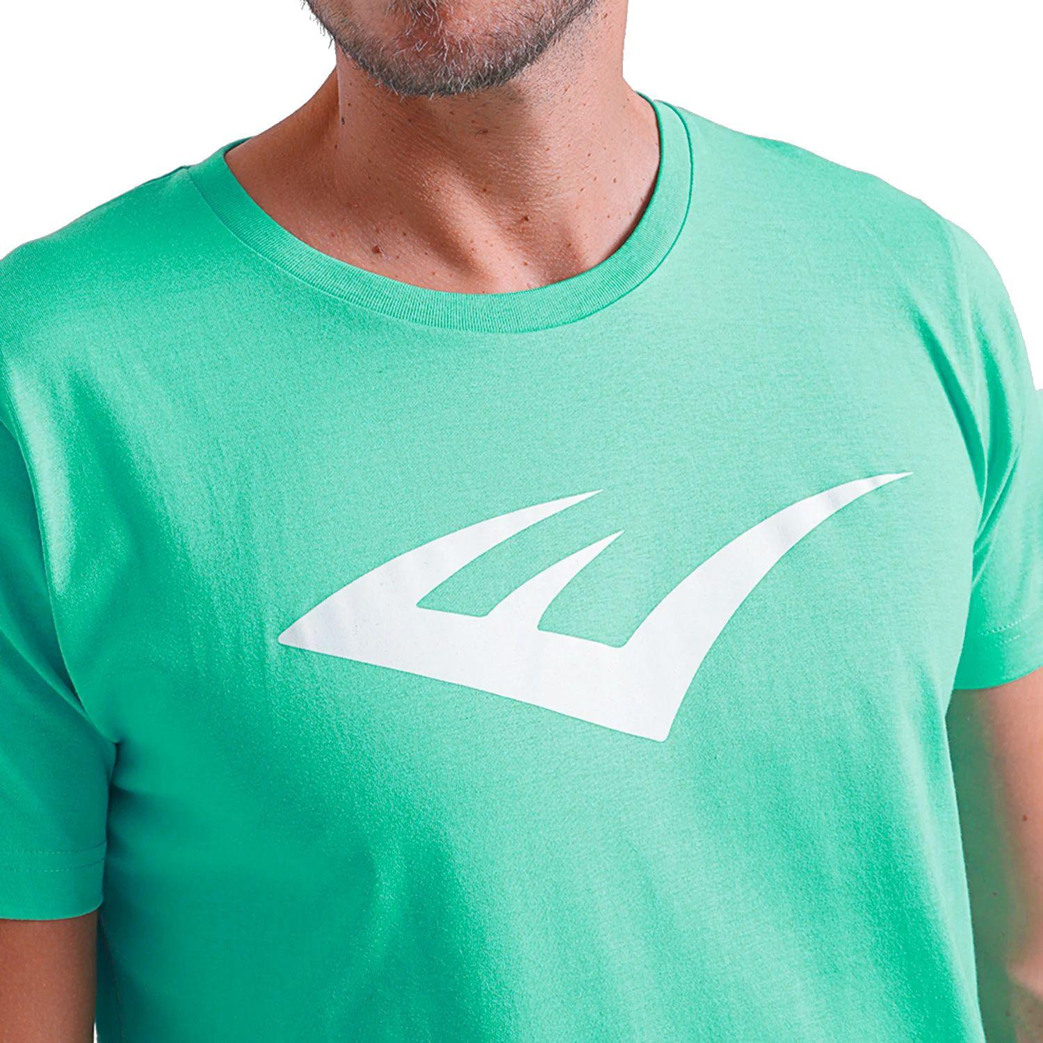 Polera Hombre Algodón Verde Menta Philadelphia Everlast-2