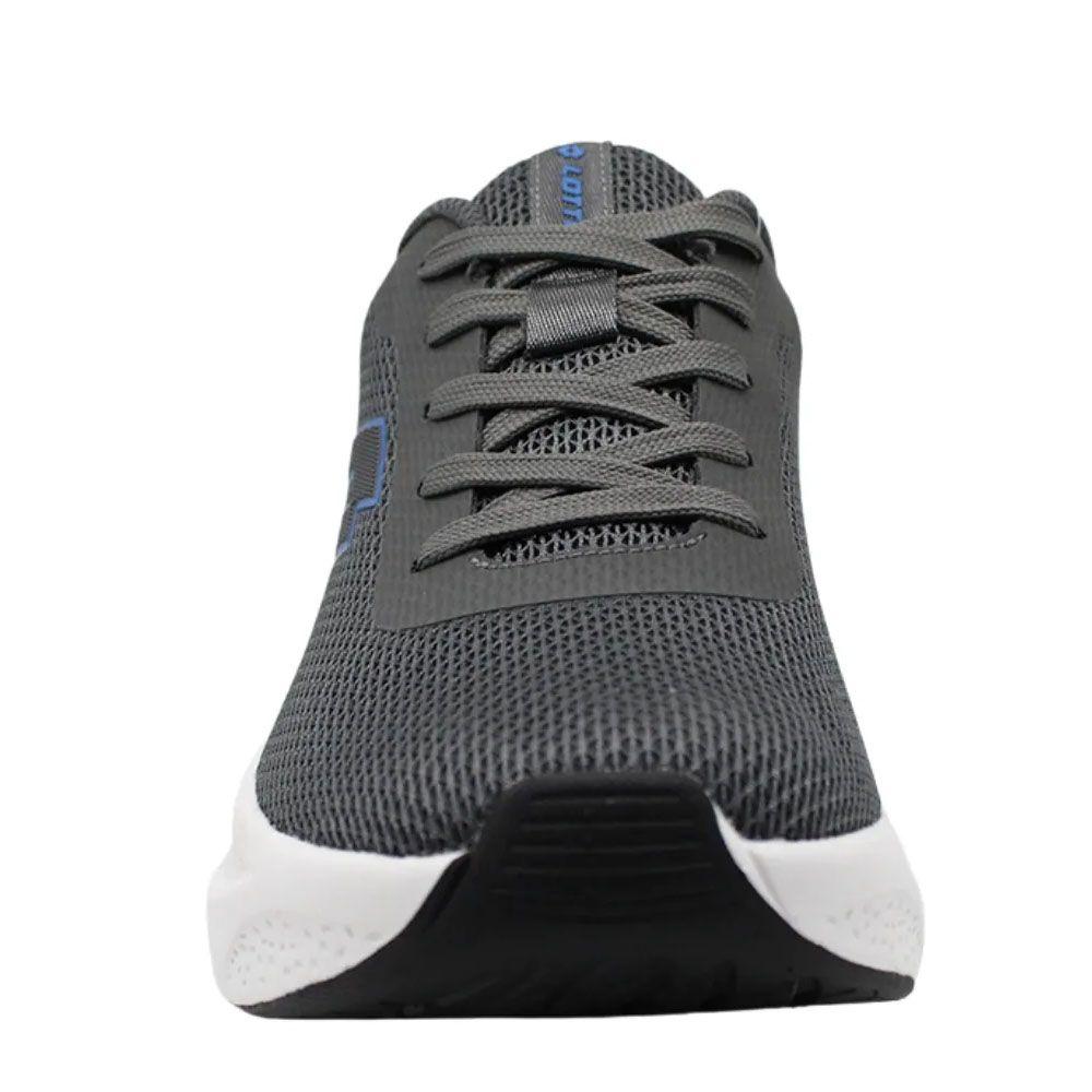 Zapatilla Running Hombre Lotto Corrente Gris Azul-2