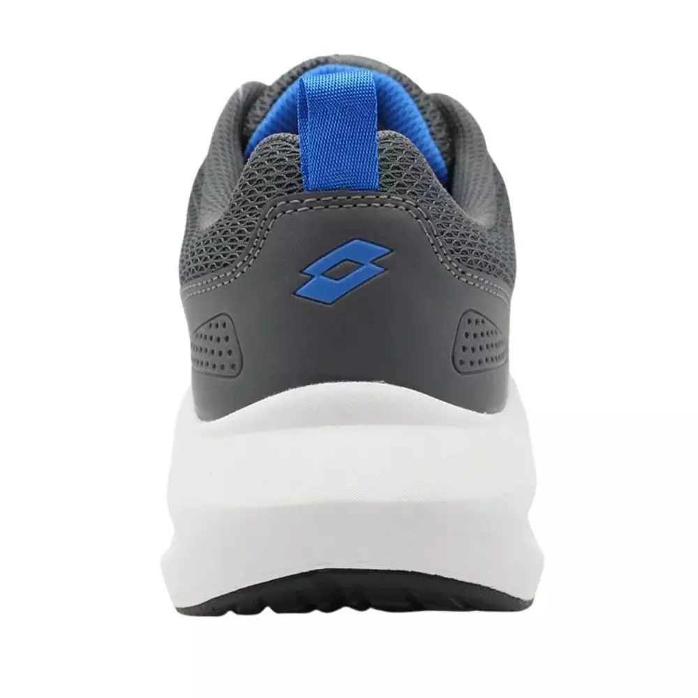 Zapatilla Running Hombre Lotto Corrente Gris Azul-3