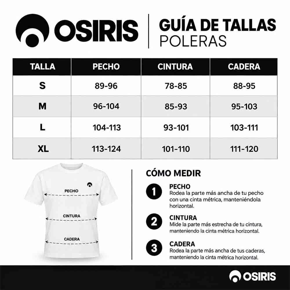 Polera Hombre Osiris Peacock Gris-2