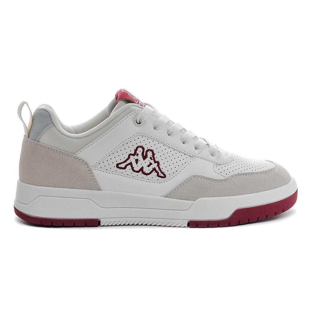 Zapatilla Mujer Kappa Logo Manisw White Off Red Dark-0