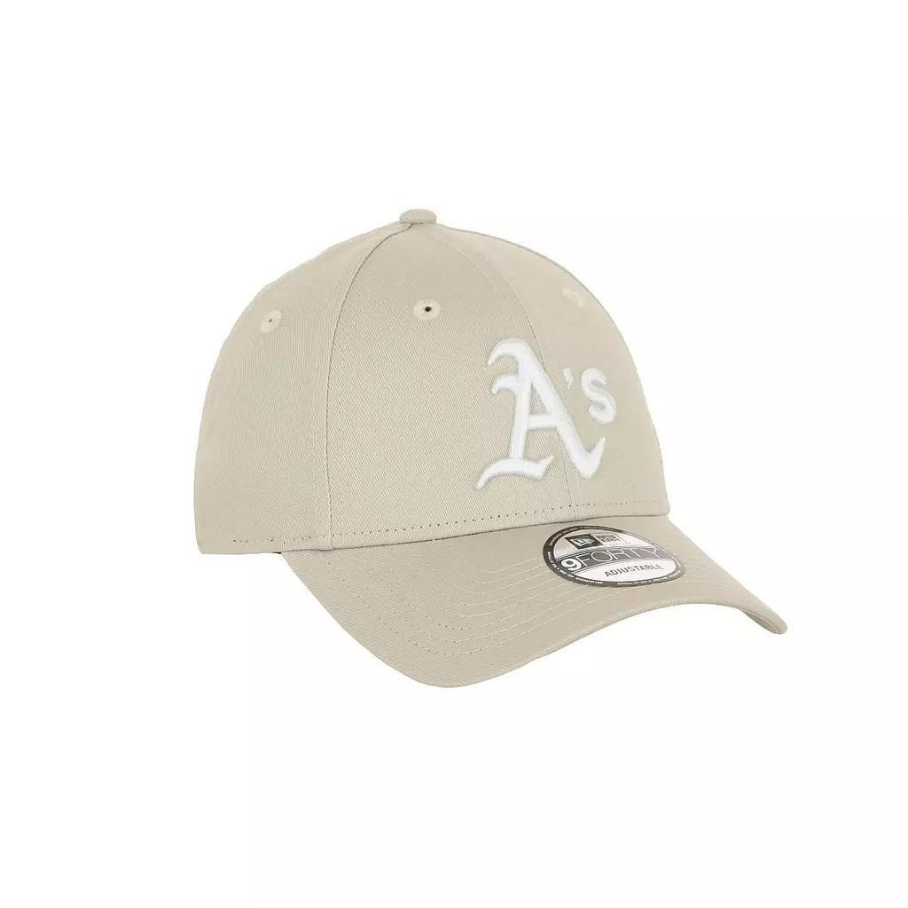 Jockey Gorra New Era 9Forty Oakland Athletics MLB Core Basics Stone-0