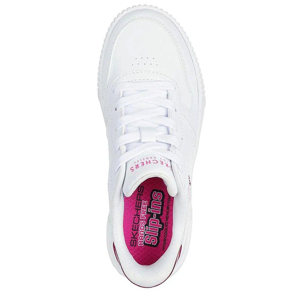 Zapatillas Niñas Skechers Slip-Ins Jade - Metallic Springs Blanco 310896L-WPK-3