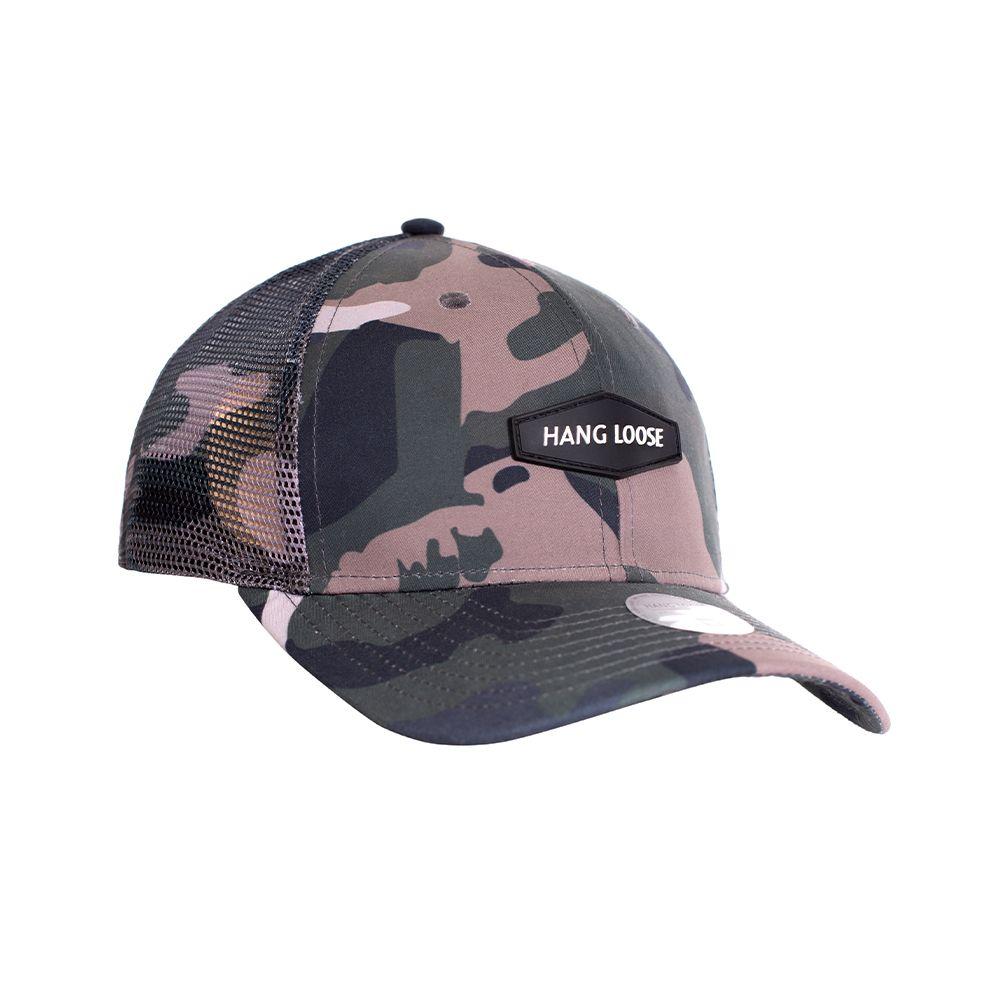 Gorro Trucker Camo Militar Winter Collection Hang Loose-3