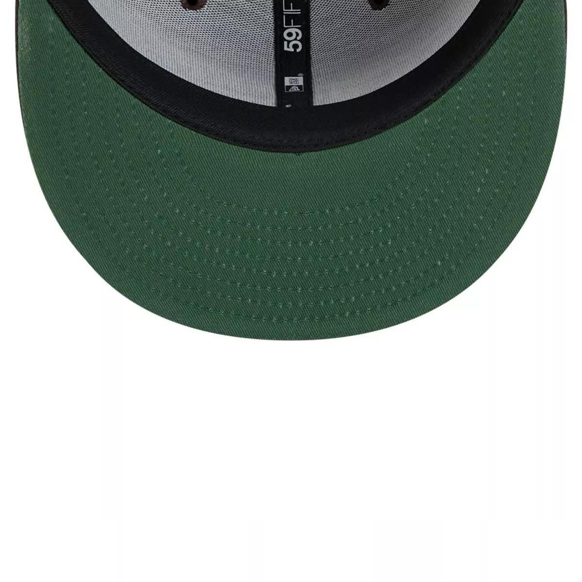Jockey Gorra New Era 59Fifty MLB Chicago White Sox Fall Foliage Dark Brown-4