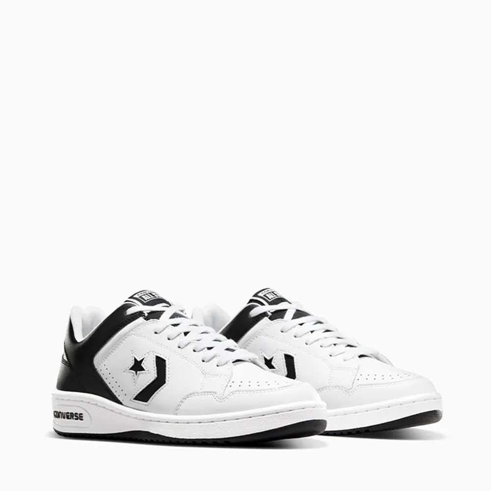 Zapatillas Converse Weapon Cuero White Black-3