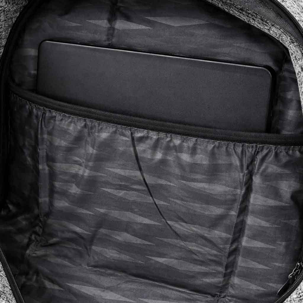 Mochila Escolar Textil Avia Gris-2