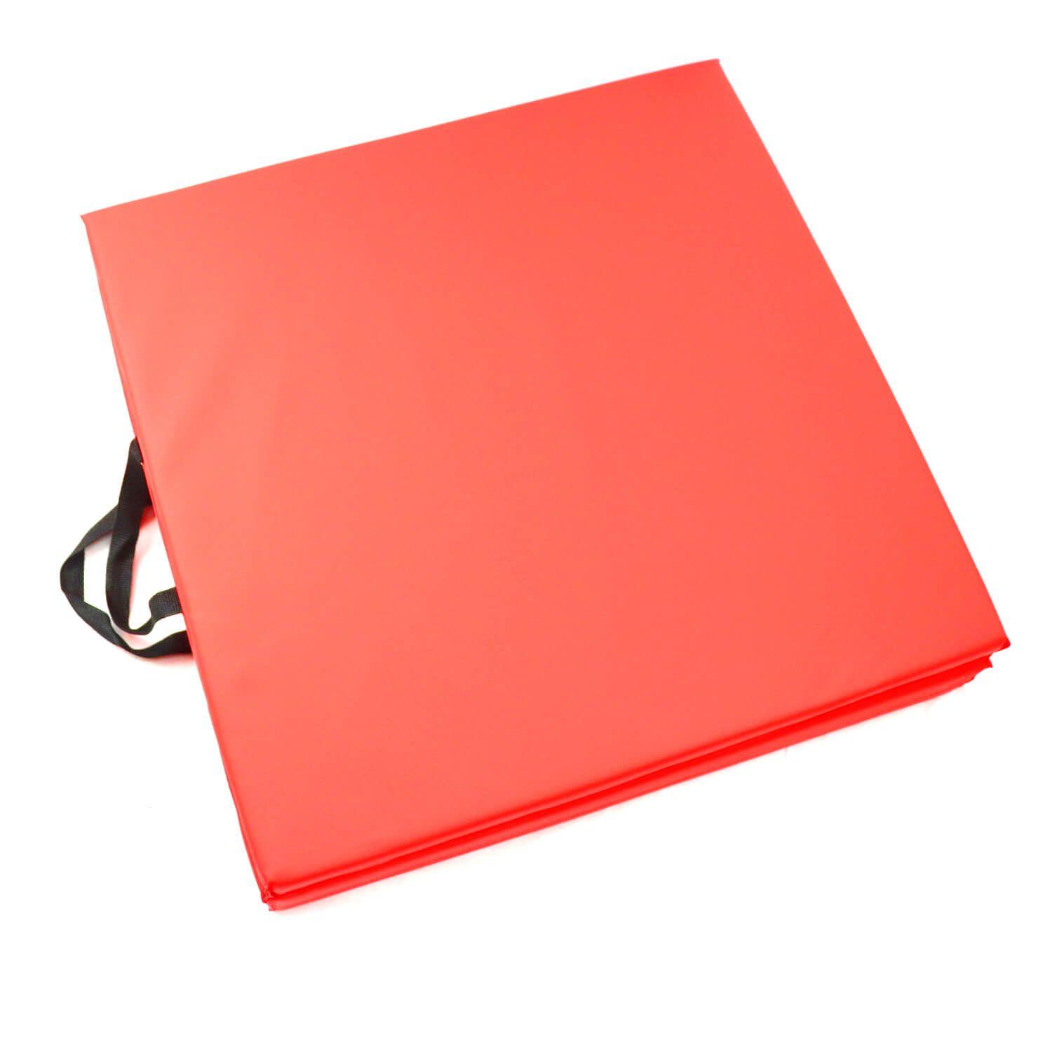 Mat Tri Fold Yoga Rojo Jks-1