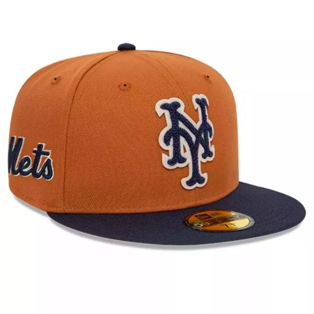 Jockey New Era 59FIFTY New York Mets MLB Med Brown-1
