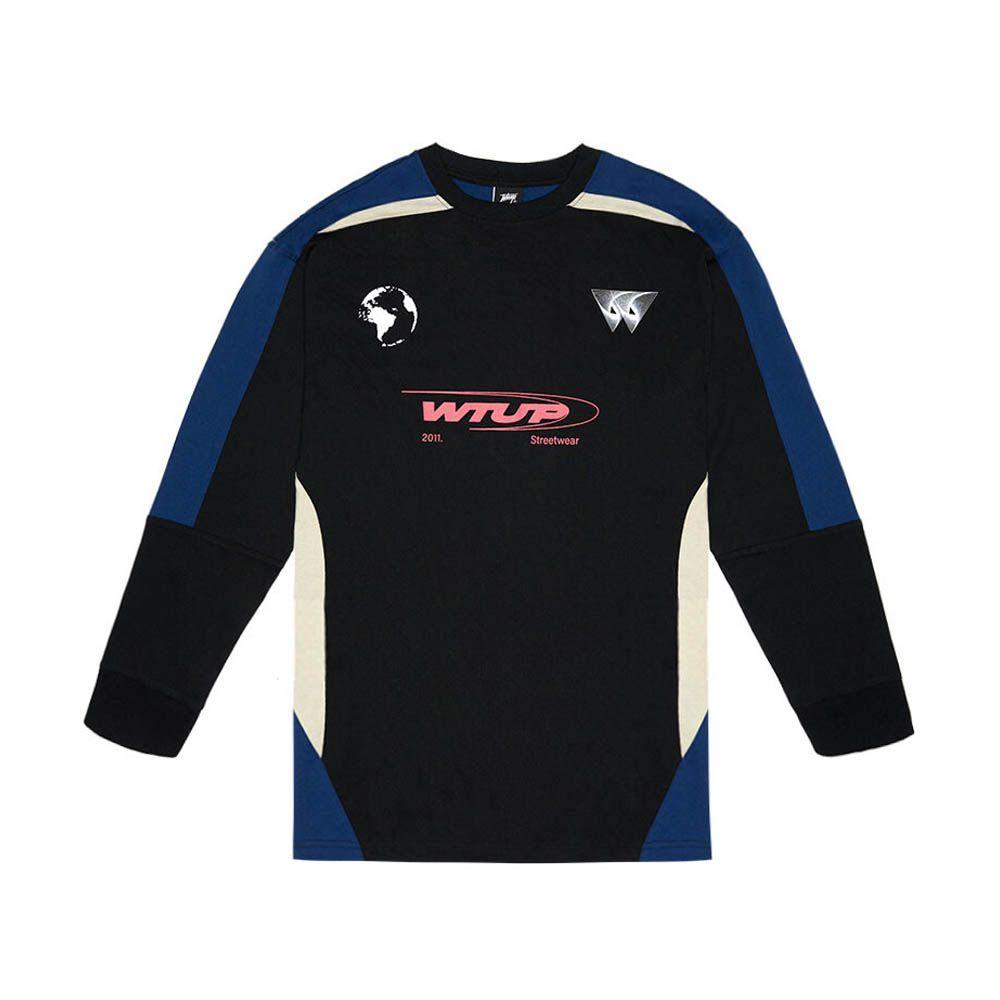 Polera Hombre 2011 Streetwear Negro WhatUp-1