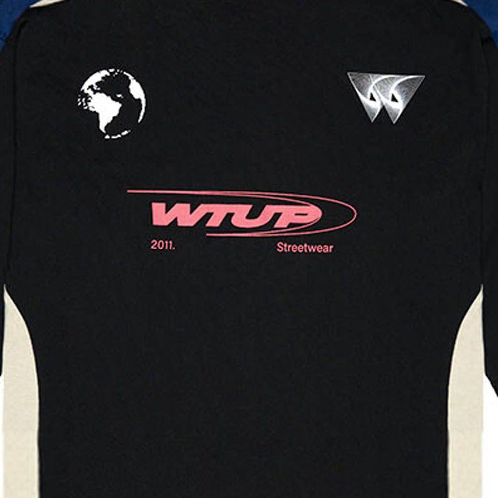 Polera Hombre 2011 Streetwear Negro WhatUp-3