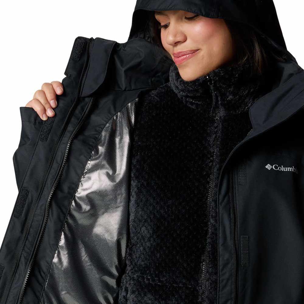 Parka Mujer Columbia Bugaboo III Fleece 3 in 1 Negro-3