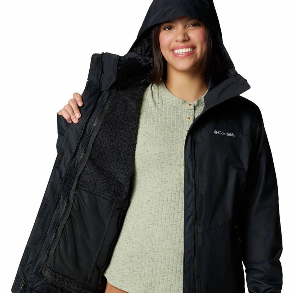 Parka Mujer Columbia Bugaboo III Fleece 3 in 1 Negro-4