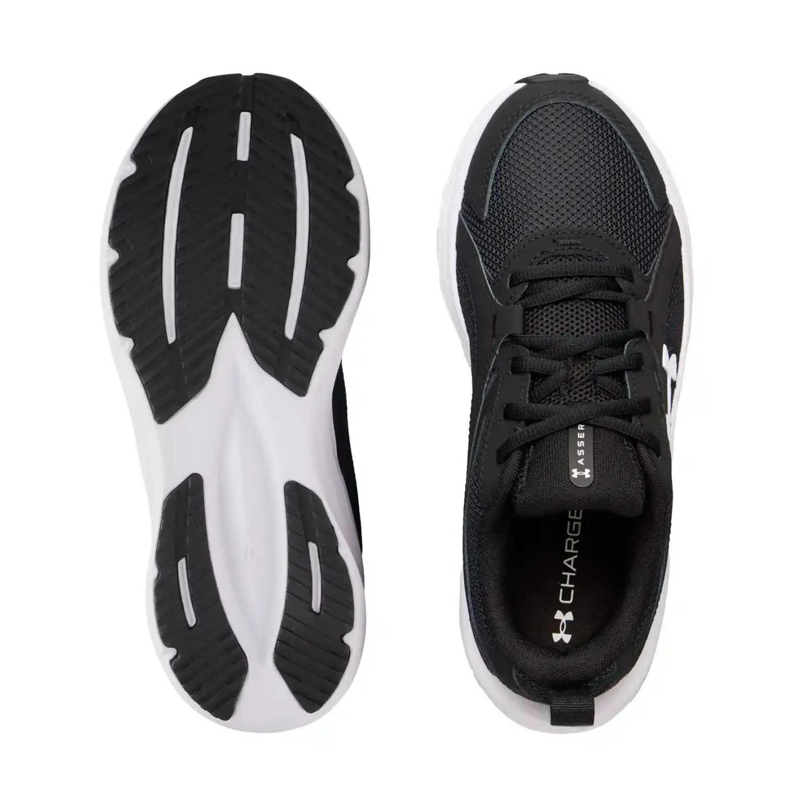 Zapatilla Running Mujer Under Armour Charged Assert 11 Black-3
