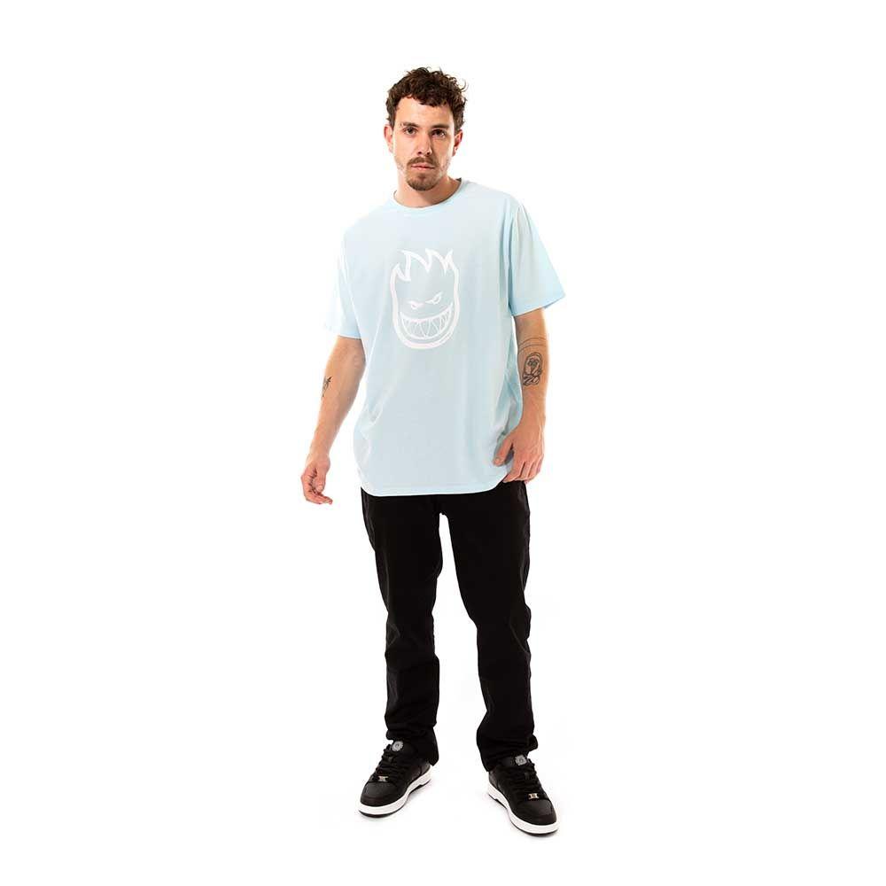 Polera Manga Corta Celeste Authentic Spitfire-5