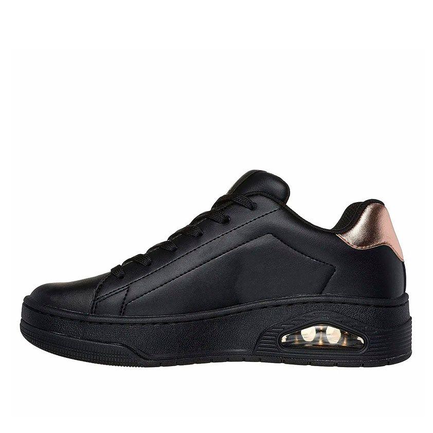 Zapatillas Urbanas Skechers Mujer Uno Court 177700-BBK-1