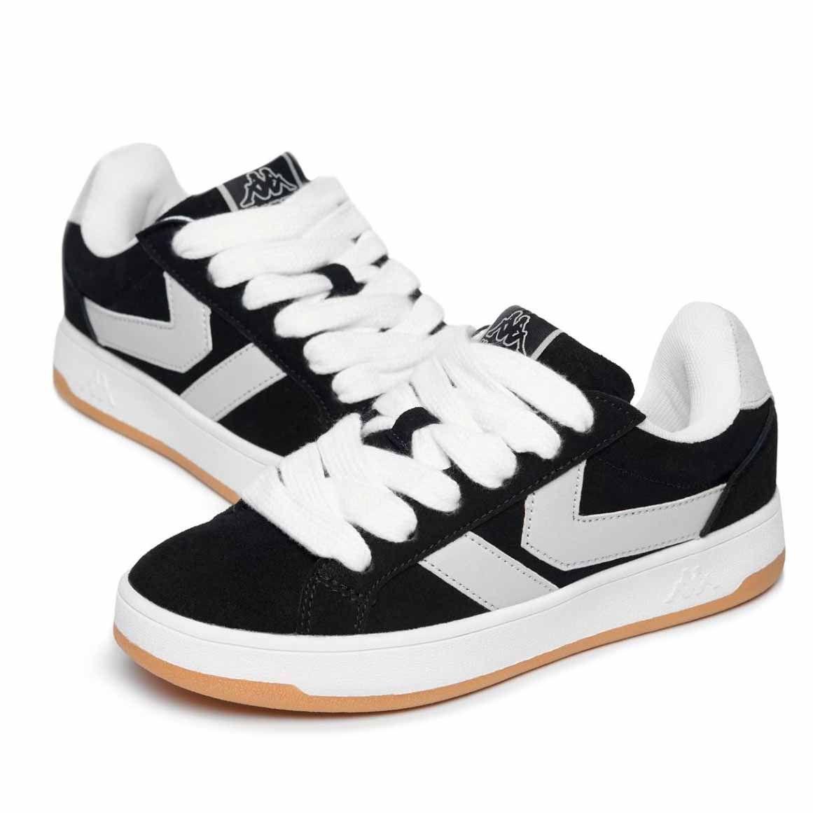 Zapatillas Urbanas Hombre Kappa Marlon Black-White-3