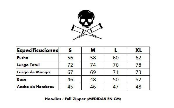 Polerón Full Zipper Death Formula Negro Rosa Jackass-8