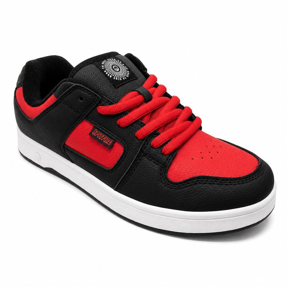 Zapatilla Hombre Spitfire New Season Negro Rojo-3