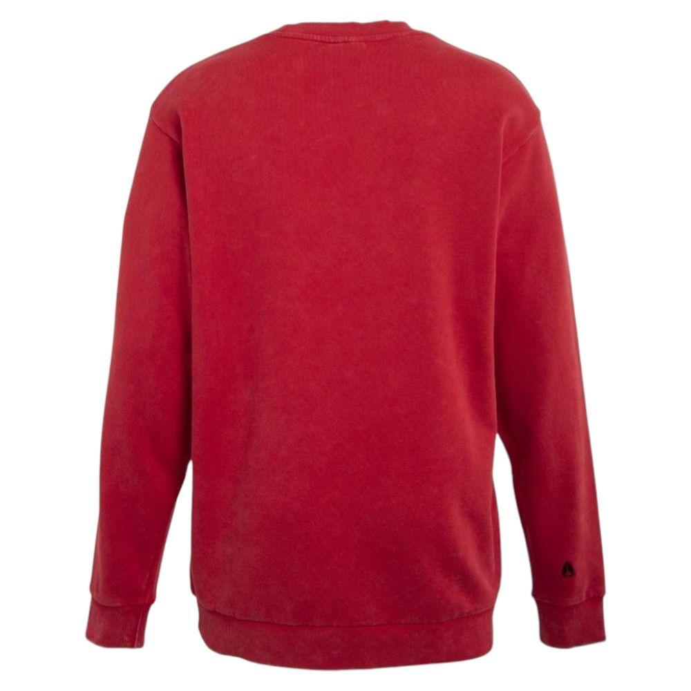 Polerón Hombre Crew Red Logo Front-2