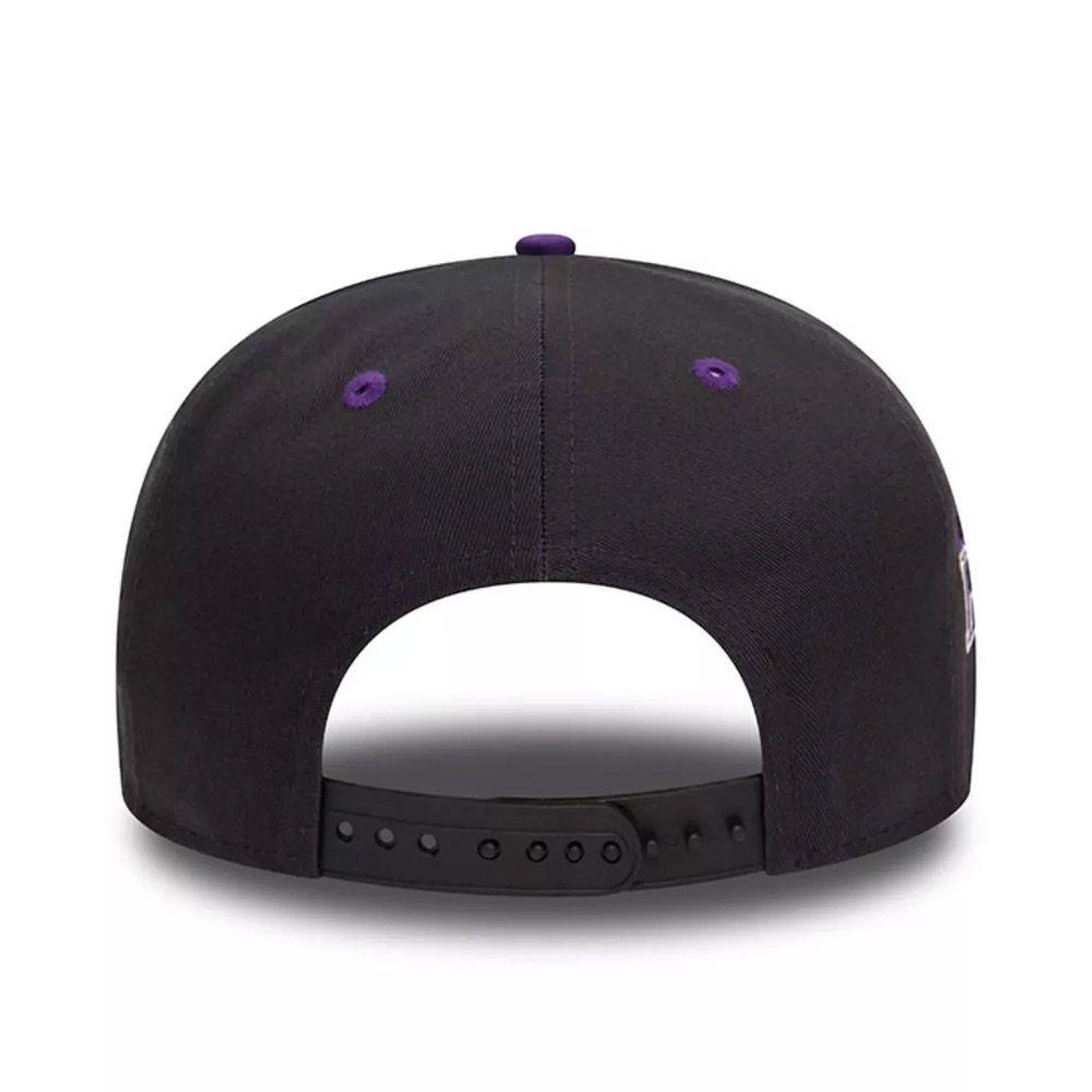 Jockey New Era 9FIFTY Team Colour NBA Los Angeles Lakers Black/Purple-3