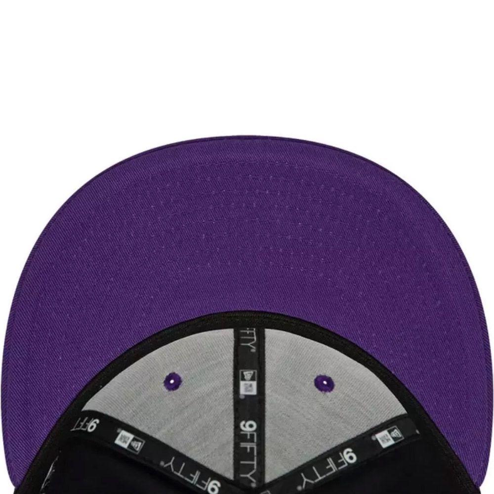 Jockey New Era 9FIFTY Team Colour NBA Los Angeles Lakers Black/Purple-4