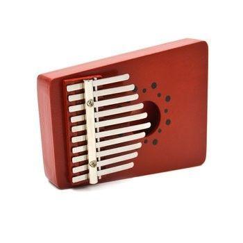 KALIMBA DE MADERA ROJA-0