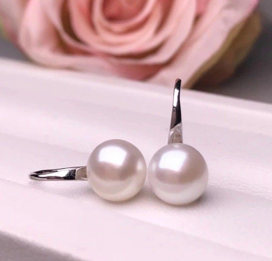 Aros Perla Natural Plata Fina 925 Blanco-1