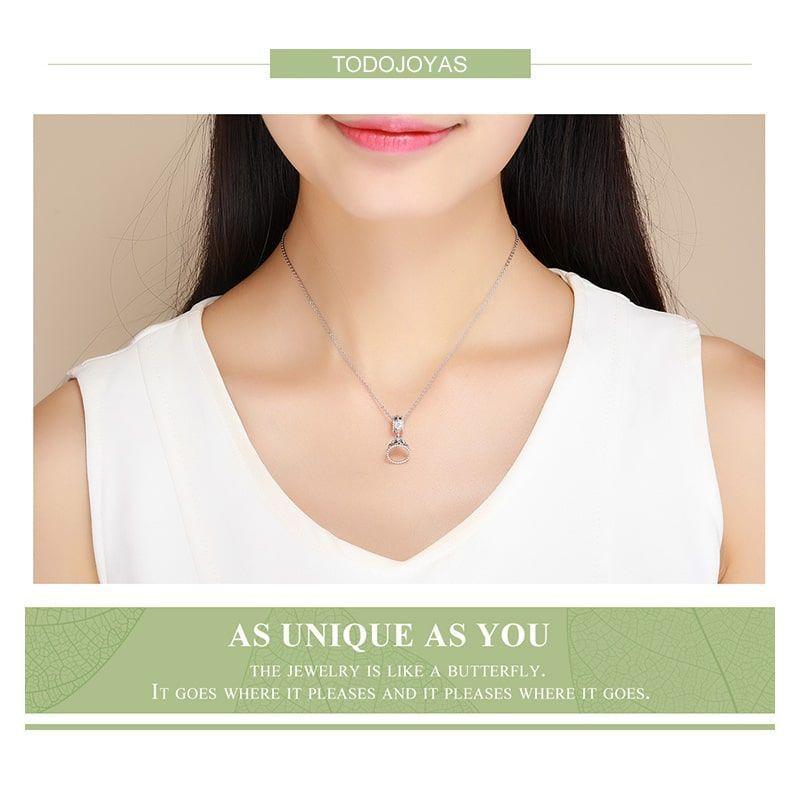 Charm Dije Plata 925 Corona Princesa Silver -3