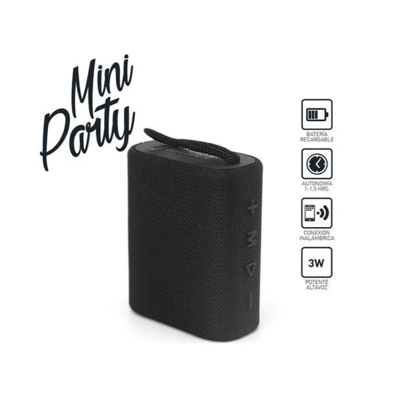 Parlante Portátil Bt TWS Fiddler Mini Party FD-3811 Negro-2